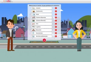 Captura de pantalla de los vídeos interactivos creados por INCIBE a favor de la ciberseguridad